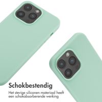 imoshion Siliconen hoesje met koord iPhone 14 Pro Max - Mintgroen