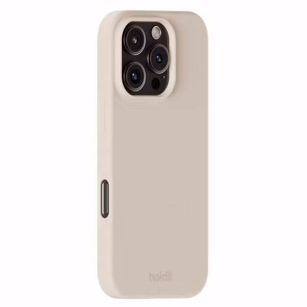 Holdit Silicone Case Apple iPhone 16 Pro Max - Light Beige