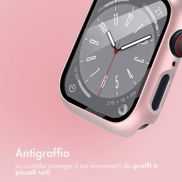 imoshion Full Cover Hardcase Apple Watch 7 / 8 / 9 - 41 mm - Rosé Goud