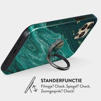 Burga Ringholder Gunmetal - Telefoonring - Emerald Pool