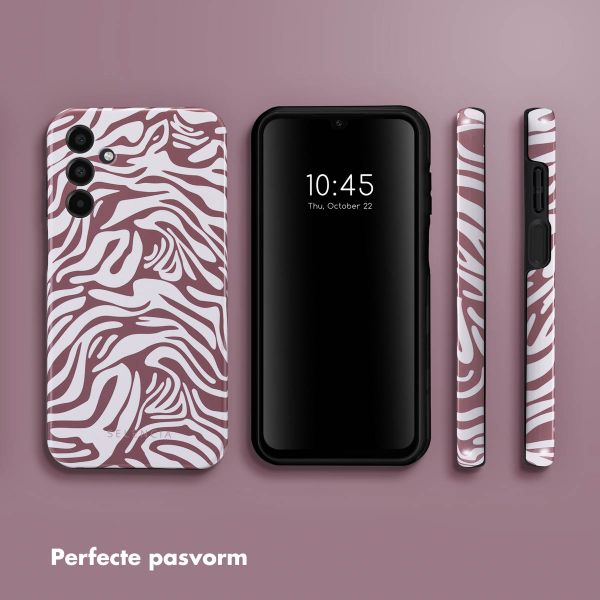 Selencia Vivid Backcover Samsung Galaxy A15 (5G/4G) - Trippy Swirl Dark Rose
