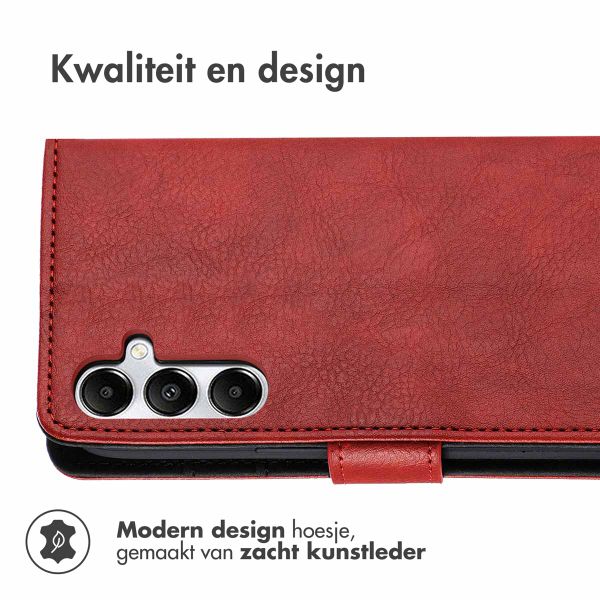 imoshion Luxe Bookcase Samsung Galaxy A55 - Rood