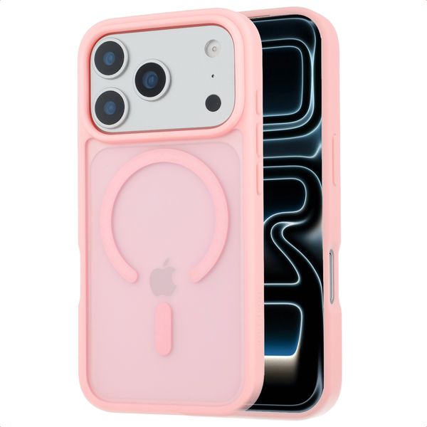 imoshion Color Guard Backcover met MagSafe Apple iPhone 17 Pro Max - Lichtroze