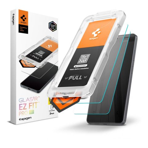 Spigen GLAStR EZ Fit Screenprotector 2 Pack + Applicator Samsung Galaxy S26 Ultra