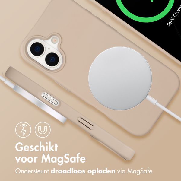 imoshion Color Backcover met afneembaar koord met MagSafe Apple iPhone 17 - Nude