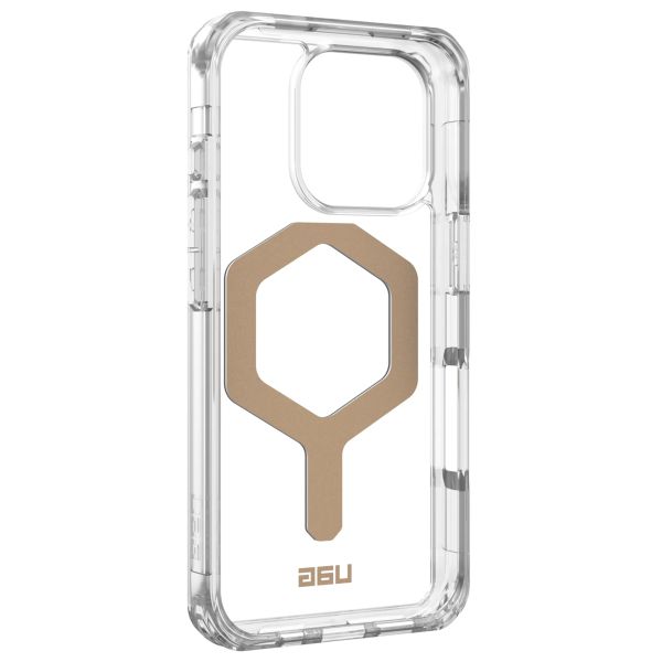 UAG Plyo Backcover MagSafe Apple iPhone 16 Pro - Ice / Gold