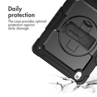 Accezz Rugged Back Cover with shoulder strap Apple iPad Air 13 inch (2026) M4 / (2025) M3 / (2024) M2 - Black