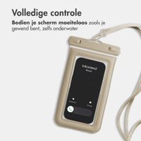 imoshion Floating Waterproof Pouch - Universeel waterdicht telefoonhoesje - Beige