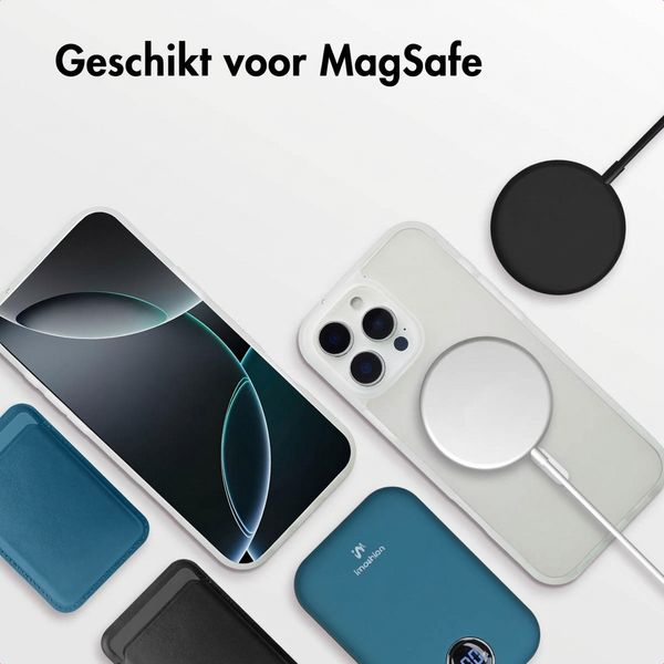 imoshion Color Guard Backcover met MagSafe Apple iPhone 16 Pro - Wit