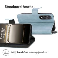 imoshion Luxe Bookcase OnePlus Nord 5 - Lichtblauw