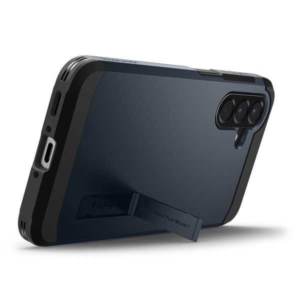 Spigen Tough Armor Backcover Samsung Galaxy A36 - Metal Slate