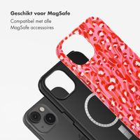 Selencia Vivid Tough Backcover met MagSafe iPhone 14 - Wild Spots Lipstick