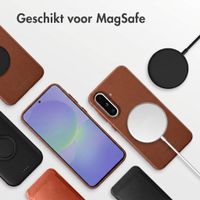 Accezz MagSafe Leather Backcover Samsung Galaxy A36 / A56 - Sienna Brown