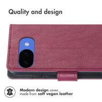 imoshion Luxury Bookcase Google Pixel 10a - Bordeaux