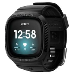 Spigen Rugged Armor™ Pro Case Fitbit Versa 3 / Sense - Black