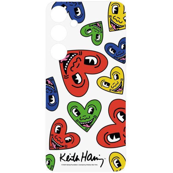 Samsung Originele Keith Haring Heart Plate Galaxy S24 - Red