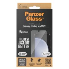PanzerGlass Ultra-Wide Fit Anti-Bacterial Screenprotector incl. applicator Samsung Galaxy S24 FE