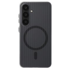 Accezz Lite Backcover met MagSafe | Fluted | Samsung Galaxy S25 - Matte Black