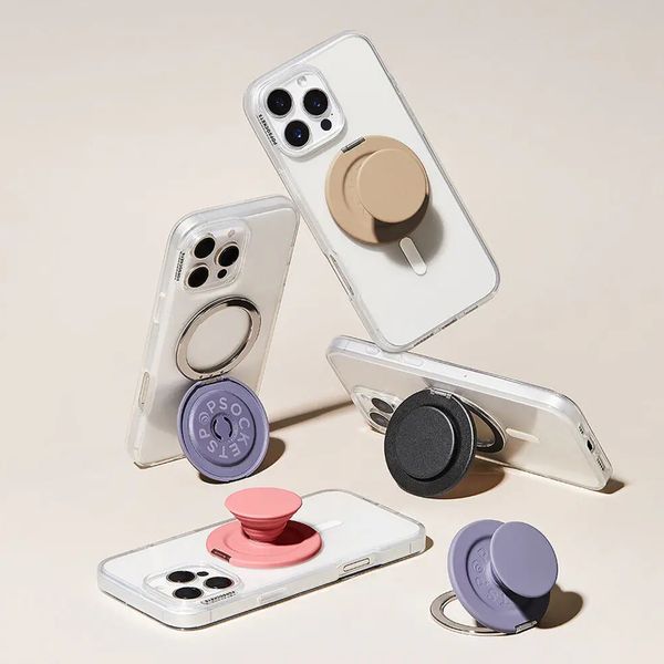 PopSockets PopGrip MagSafe Kick-Out & Stand - Latte