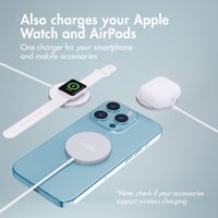 Accezz Wireless Charger USB-C - MagSafe Wireless Charger - 1 Metre - White