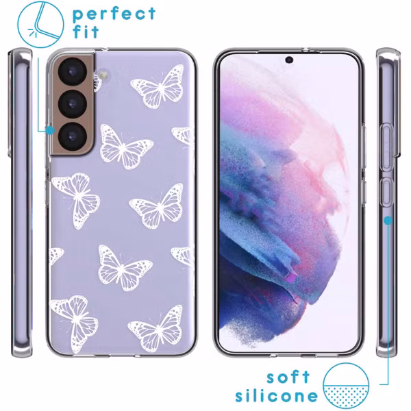 imoshion Design hoesje Samsung Galaxy S22 - Butterfly