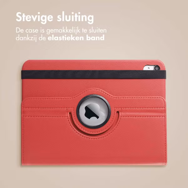 imoshion 360° draaibare Bookcase Apple iPad 11 (2025) 11 inch A16 / iPad 10 (2022) 10.9 inch - Donkerrood