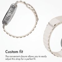 Accezz Nylon Alpine bandje Samsung Galaxy Watch Ultra 2 (2026) / Ultra (2024/2025) - Sterrenlicht