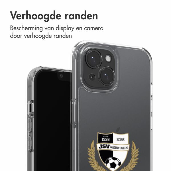 Clear Backcover Apple iPhone 15 - JSV Nieuwegein