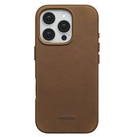 Accezz Vintage Leather MagSafe Backcover Apple iPhone 16 Pro - Tabacco Cognac