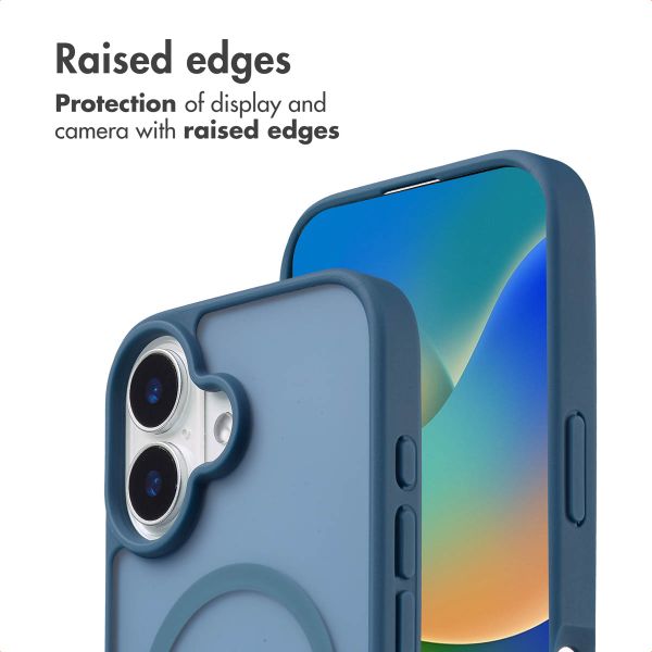 imoshion Colour Guard Back Cover with MagSafe Apple iPhone 16 - Dark Blue