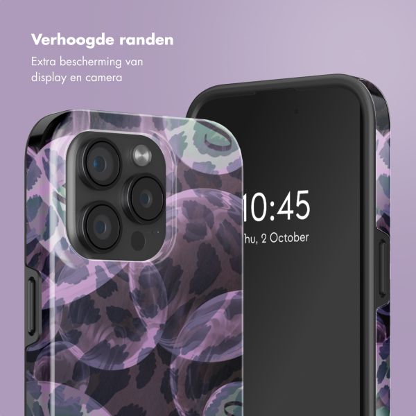 Selencia Vivid Backcover met MagSafe Apple iPhone 15 Pro - Leo Bubble Green