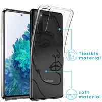 imoshion Design hoesje Galaxy S20 FE - Abstract Gezicht - Zwart