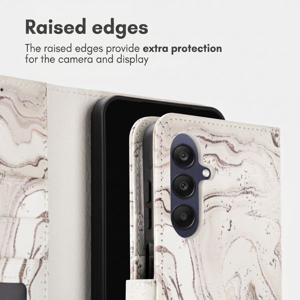 imoshion Design Bookcase Samsung Galaxy A26 - Sandy Marble