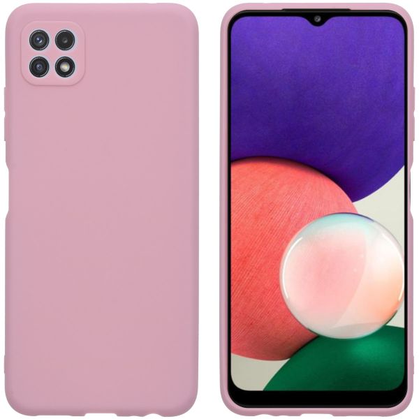 imoshion Color Backcover Samsung Galaxy A22 (5G) - Dusty Pink