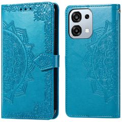 imoshion Mandala Bookcase Oppo A6 Pro (5G) - Turquoise