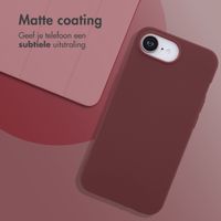 imoshion Color Backcover Apple iPhone 16e - Wine Red