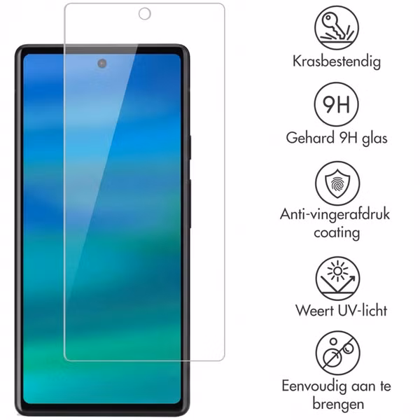 Selencia Gehard Glas Screenprotector Google Pixel 6a
