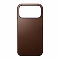 Nomad Modern Leather Case met MagSafe Apple iPhone 17 Pro Max - Bruin
