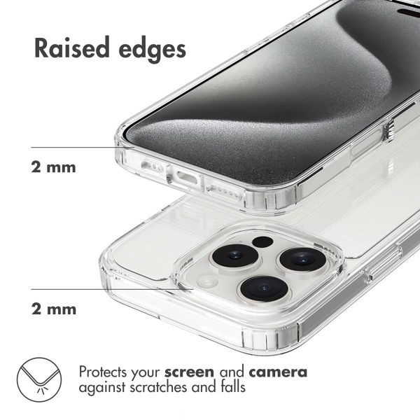 Accezz Xtreme Impact Back Cover Apple iPhone 16 Pro - Transparent