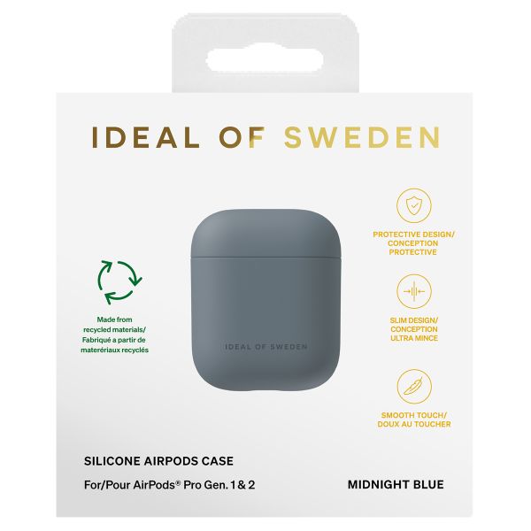 iDeal of Sweden Silicone Case Apple AirPods 1 / 2 - Midnight Blue