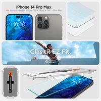 Spigen GLAStR EZ Fit Screen Protector 2 Pack + Applicator Apple iPhone 14 Pro Max