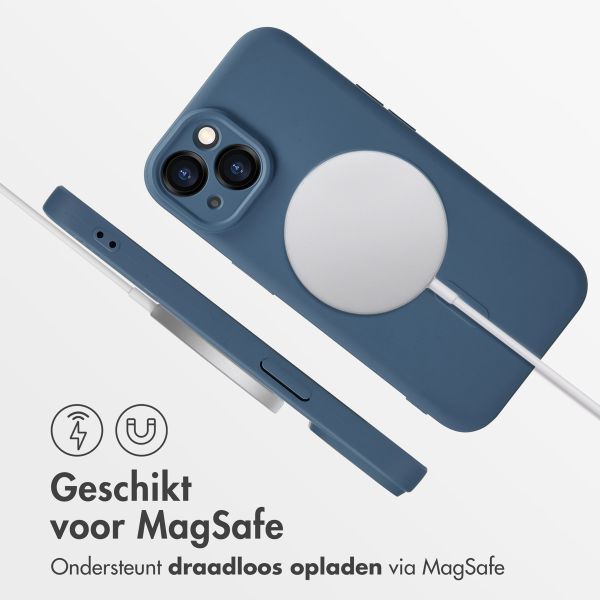 imoshion Color Backcover met MagSafe Apple iPhone 15 - Donkerblauw