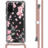 imoshion Design hoesje met koord Samsung Galaxy S20 - Blossom Watercolor