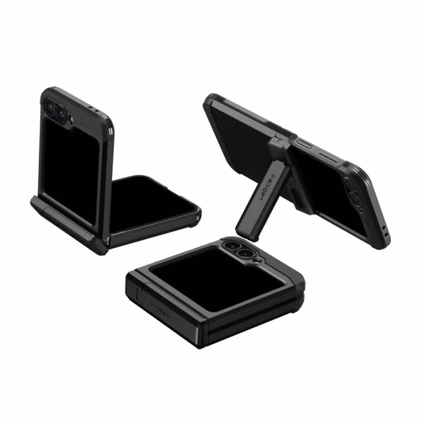 Spigen Tough Armor Pro Backcover Samsung Galaxy Z Flip 6 / Flip 7 FE - Black