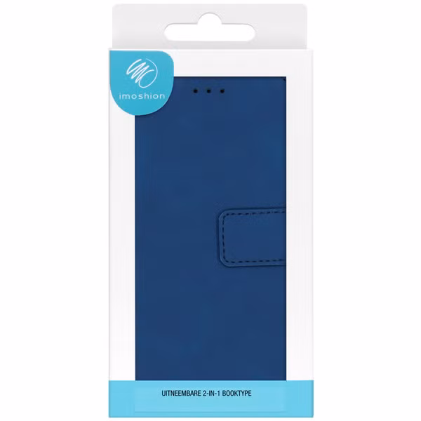 imoshion Uitneembare 2-in-1 Luxe Bookcase Apple iPhone SE (2020/2022) / 8 / 7 - Donkerblauw