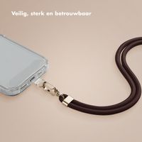 Selencia Universeel telefoonkoord - Terracotta