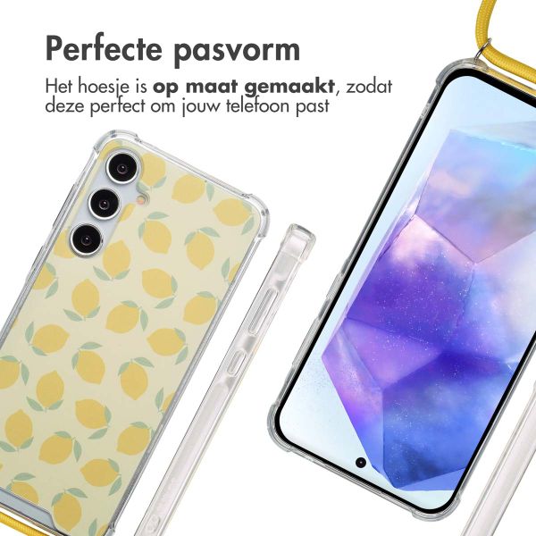 imoshion Design hoesje met koord Samsung Galaxy A55 - Citrus Dream