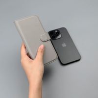 Selencia Olyn Uitneembare Bookcase met MagSafe Samsung Galaxy A35 / A55 - Grijs