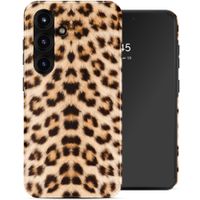 Selencia Vivid Backcover met MagSafe Samsung Galaxy S25 - Wild Leo
