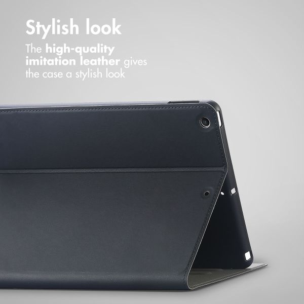 Accezz Classic Tablet Case Apple iPad 9 (2021) 10.2 inch / iPad 8 (2020) 10.2 inch / iPad 7 (2019) 10.2 inch - Black